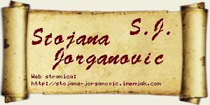Stojana Jorganović vizit kartica